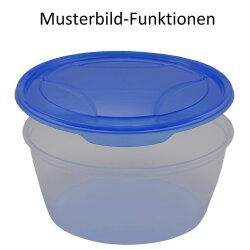 ENGELLAND 2 x 3 tlg. Frischhaltedose Rund Lila
