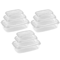 ENGELLAND 3 × 3-tlg. Set Frischhaltedosen...