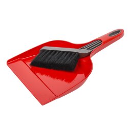 ENGELLAND Kehrgarnitur Rot – Handfeger &...