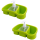 2x Mehrzweck Seifenspender für Flüssigkeit mit Pumpe aus Kunststoff 0,25L