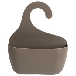 Brauner Badkorb mit Haken – vielseitiger Duschkorb...