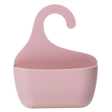 Badkorb Rosa mit Haken – Duschkorb & Badregal BPA-frei, einhängbar und wasserabfließend für Bad & Haushalt