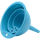 Trichtersatz K&uuml;chentrichter 3 St&uuml;ck Kochtrichter Kunststoff in Farbe Blau
