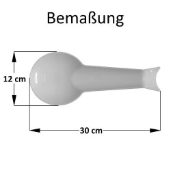 3er Set  Braune Kochlöffel- und Schneebesenablage – BPA-frei, spülmaschinenfest & hygienische Küchenablage 30 × 12 cm für Küchenhelfer
