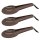 3er Set  Braune Kochlöffel- und Schneebesenablage – BPA-frei, spülmaschinenfest & hygienische Küchenablage 30 × 12 cm für Küchenhelfer