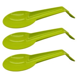 3er Set Grüne Kochlöffel- und Schneebesenablage...