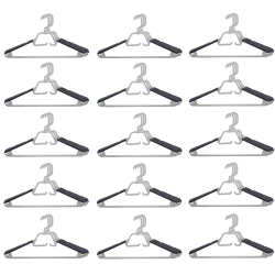 45 Kleiderbügel drehbarer klappbarer Haken Anti-Rutsch ausziehbare Auflage