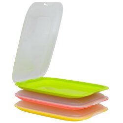ENGELLAND 3er Set Aufschnittbox 3 Farben –...