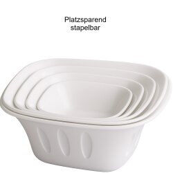 ENGELLAND 5-teilige Schüssel Set Weiß