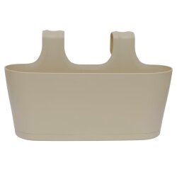 Ovaler Blumenkasten in Sand – Hängender...
