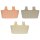 3er Set Balkonkasten Oval Apricot Sand Beige – Hänge-Pflanzkasten 40 cm, UV-beständig