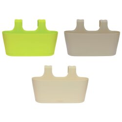 3er Set Ovaler Balkonkasten mit Wasserspeicher –...
