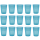 15x Kunststoffbecher Trinkbecher Party-Becher Plastik Trink-Gl&auml;ser bruchsicher stapelbar Mehrweg 0,25l