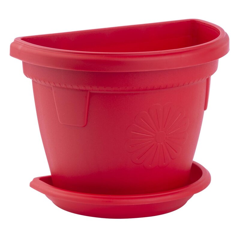 Hängender Pflanzkübel 2,4 L – robust & dekorativ Rot, 3,89 €