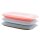 ENGELLAND 3er Aufschnittboxen Farb-Mix 25×17×3,3 cm – stapelbar, BPA-frei, Decke