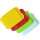 ENGELLAND 4er Aufschnittbox Set Farb-Mix 25×17×3,3 cm, BPA-frei, stapelbar & mikrowellenfest