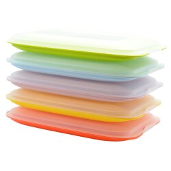 Aufschnittboxen Set im bunten Farbmix – Organisator...