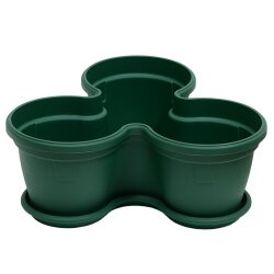 Blumentopf Säulentopf Moosgrün –...
