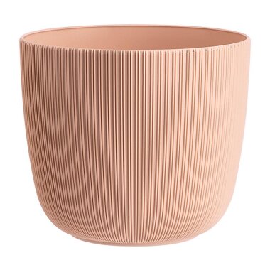 Engelland Blumentopf Apricot Ø 29 cm – wetterfest & UV-beständig mit Drainagesystem