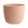 ENGELLAND Blumentopf Ø 25 cm Apricot – wetterfester Kunststofftopf mit Drainagesystem für Garten & Innen