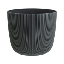 ENGELLAND Blumentopf Ø25 cm Anthrazit –...