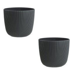 2er-Set ENGELLAND Blumentöpfe Ø21 cm...
