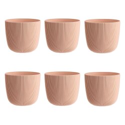 Engelland Pflanztöpfe Apricot 6er-Set  Ø 12...