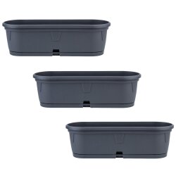 Pflanzkübel Oval 50cm – Eleganter Blumentopf...
