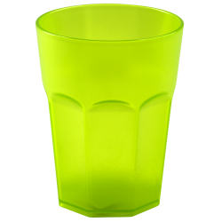 12x Kunststoffbecher Trinkbecher Plastikbecher Trink-Gläser Mehrweg Bunt 0,4l