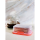 1x Hochwertige Stapelbare Butterdose mit Verschluss, Plastik-box-dose, Perfekte Ordnung im Kühlschrank BPA-Frei Mehrzweck rosa