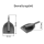 1x Kehrgarnitur Kehrschaufel Handfeger Kehrwisch Kehrset Haushalt Fußboden Küche Reinigung aus Kunststoff grau