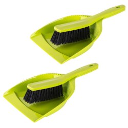 ENGELLAND Kehrgarnitur 2er-Set Grün –...