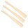 3er Set Schuhlöffel 34 cm Beige– stabile Kunststoff-Schuhanzieher mit Öse, perfekt für Haushalt, Büro und unterwegs