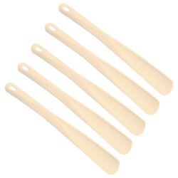5er Set Schuhlöffel 34 cm Beige– robuste...