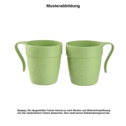 ENGELLAND Hellgrüner Kunststoffbecher 330 ml –...