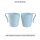 ENGELLAND Kunststoffbecher 330 ml Hellblau – bruchsicher, stapelbar & lebensmittelecht für Party, Camping, Garten & Alltag
