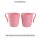 ENGELLAND Kunststoffbecher 330 ml Rosa – bruchsicher, stapelbar & lebensmittelecht für Alltag, Party, Garten & Camping
