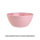 3er Set Schalen Müslischalen Dessertschalen Salatschale Suppenschale Reisschale Bowl in Farbe rosa aus Kunststoff BPA-frei groß 900 ml