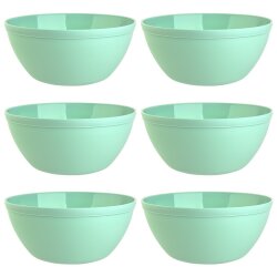 ENGELLAND 6er Müslischalen-Set Mint 900 ml –...