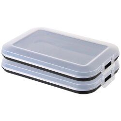 ENGELLAND 2er Set Frischhaltedose Schwarz –...