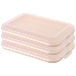 ENGELLAND 3er Set Frischhaltedosen Apricot...
