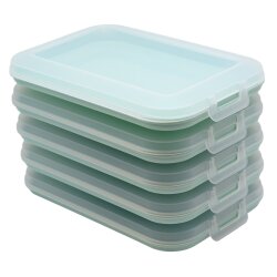 ENGELLAND 5er Set Frischhaltedose Mint – stapelbare...