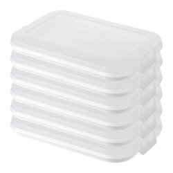 ENGELLAND 6er Set Frischhaltedose Cremeweiß –...