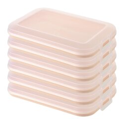 ENGELLAND 6er Set Frischhaltedosen Apricot...