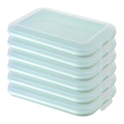 ENGELLAND 6er Set Frischhaltedose Mint – stapelbare...