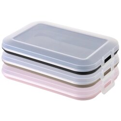 ENGELLAND 3er Set Frischhaltedosen Farben-Mix Rosa,...