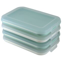 4er Set Frischhaltedosen Mix 25×17×3,5 cm |...