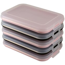5-teiliges Frischhaltedosen-Set 25×17×3,5 cm...