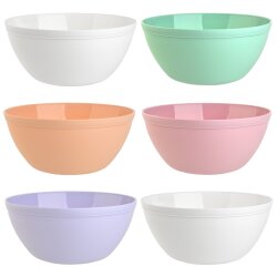 6-teiliges Müslischalen Set 900 ml, BPA-frei,...