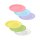 6er Set Kunststoffteller bunt – BPA-frei, stapelbar, mikrowellen- und spülmaschinengeeignet – Ø 19 cm – ideal für Kinder, Picknick, Party & Alltag